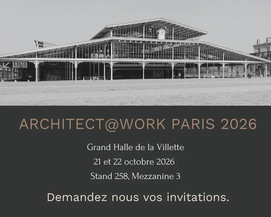 Retrouvez-nous au salon Archi@Work